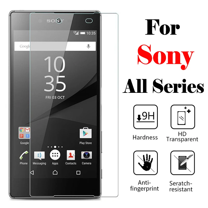 Защитное стекло для Sony Xperia L36h l39h Z Z1 Z2 Z3 Z4 Z5premium M2 C4 Защита экрана z1 z3 z5 компактное