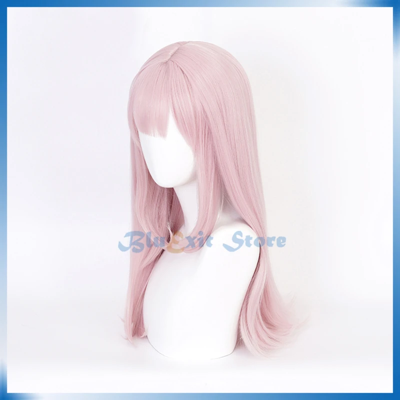 Kaguya-sama Love is War Wig Chika Fujiwara Длинный розовый прямой косплей Хэллоуин ролевые игры