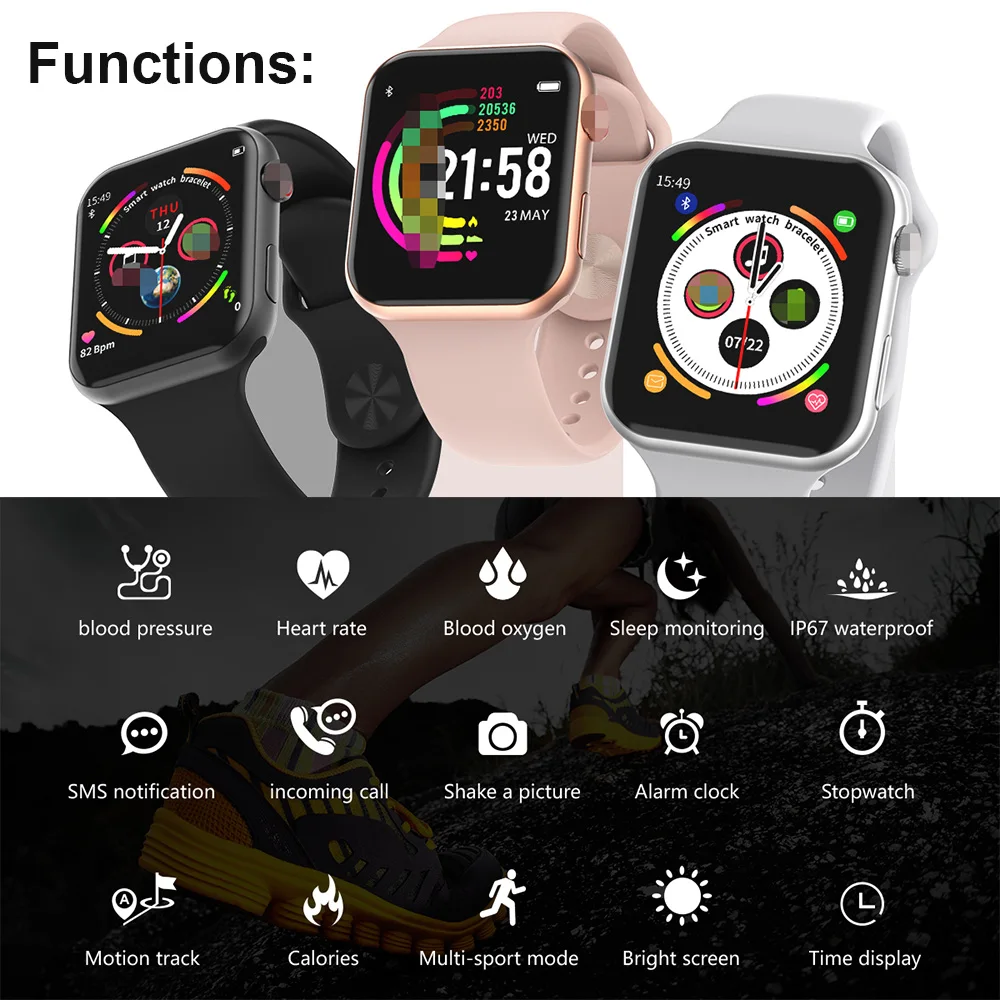 Iwo 11 lite умные часы F10 Bluetooth пульсометр VS IWO 10 iwo 8 Спортивные умные часы для IOS Android pk iwo 6 iwo 7 iwo 12