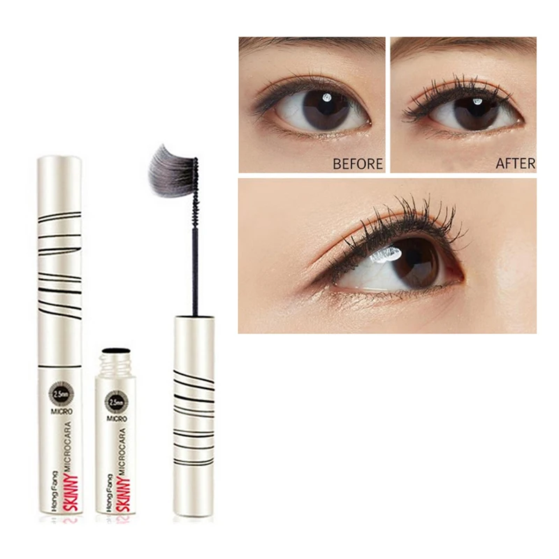 

1 Pcs Black Thick Long Curling Mascara Waterproof Sweatproof Quick-drying Natural Long-lasting Eye Makeup Tool Maquiagem TSLM2