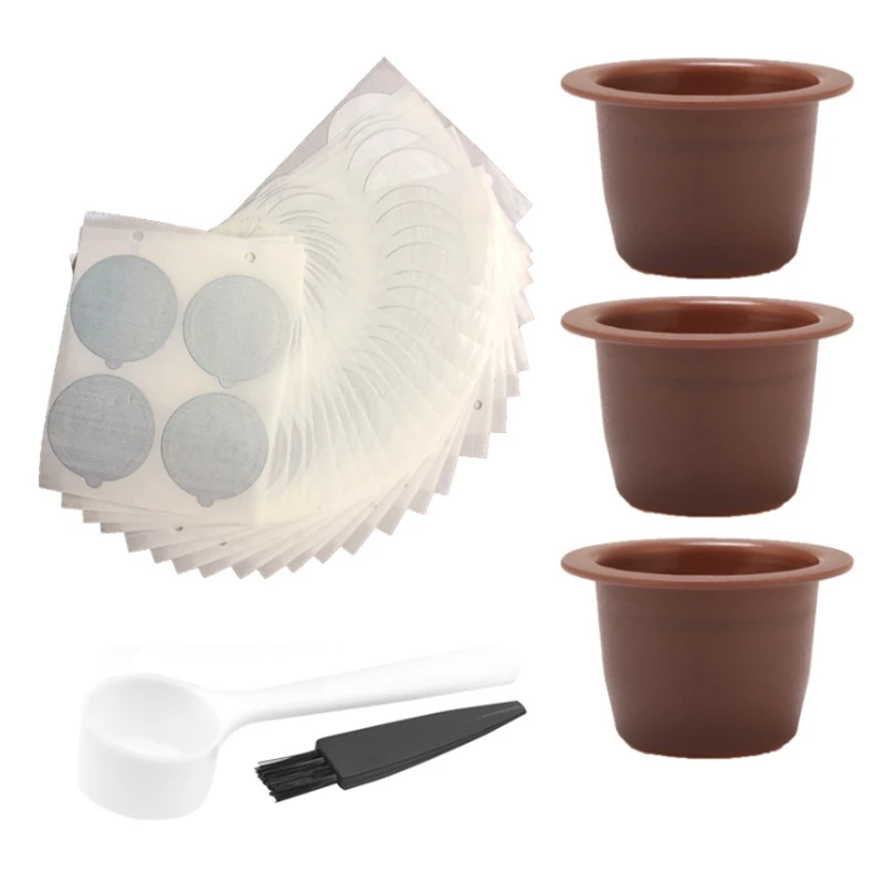 

Самоклеящаяся многоразовая крышка из алюминиевой фольги для Nespresso капсула для пополнения