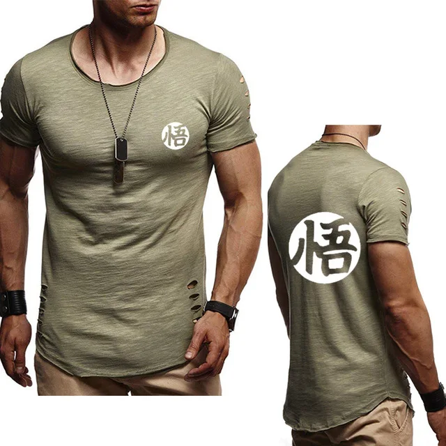 Мужская хлопковая футболка с круглым вырезом удобная Легкая Футболка лето 2020 |