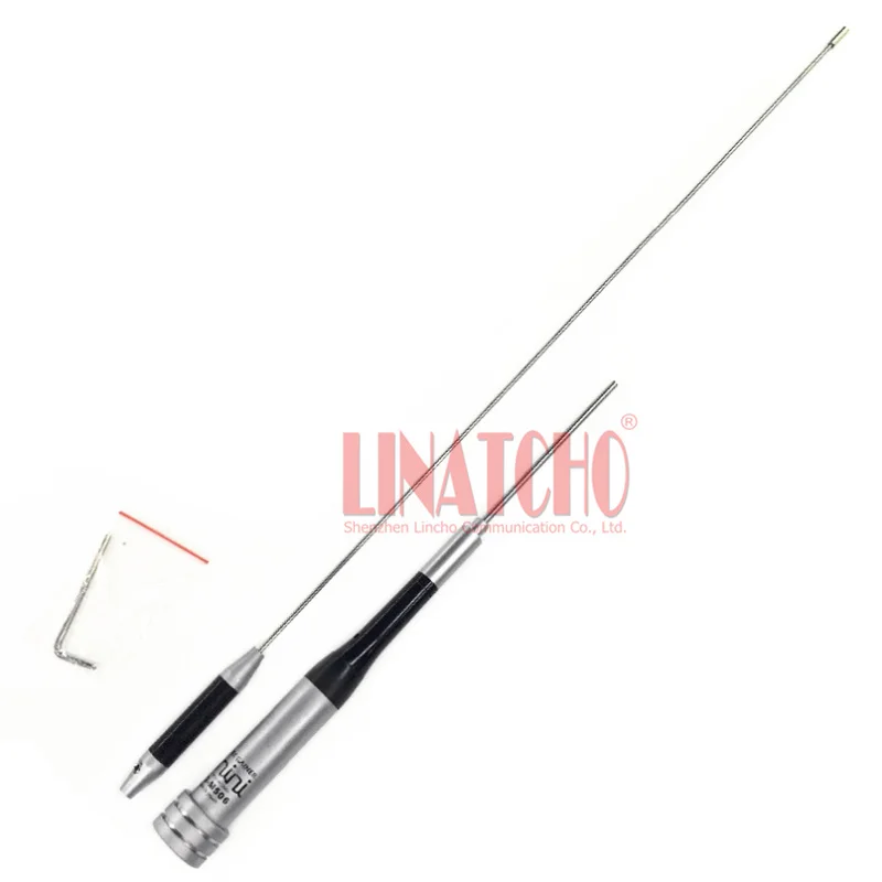 SG-506 VHF UHF 144MHz 430MHz Dual Band Mobile Car Whip Antenna for Two-way Radio PL259