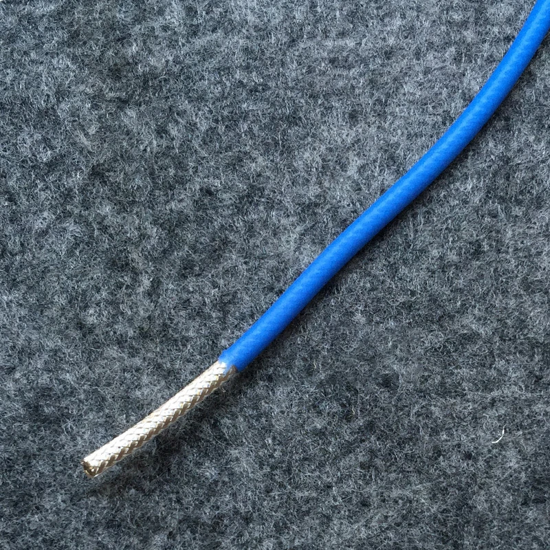 Медный серебристый кабель DIY HIFI Audio Rca XLRcable для DIY усилителя CD-плеера домашнего кинотеатра-(продается за 1,0 м)