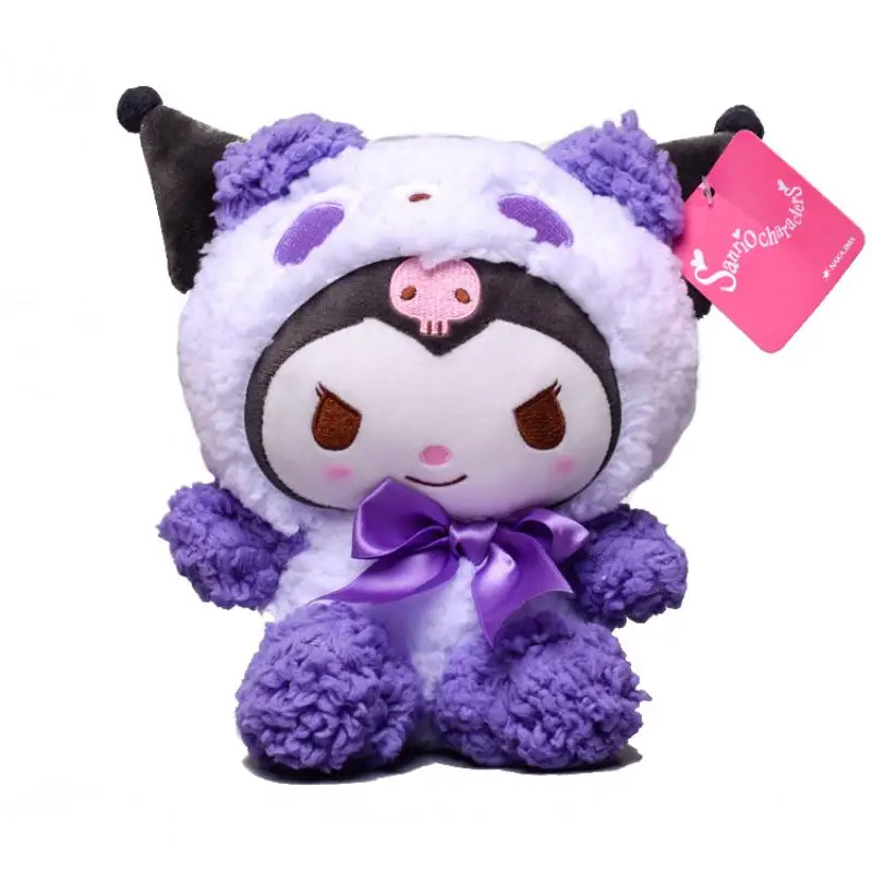 Аниме кавайная Панда Косплей Sanrio серия Kuromi Melody Cinnamoroll симпатичная мягкая