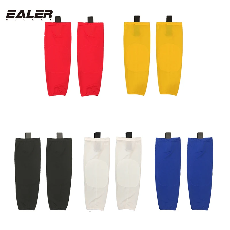 Coldindoor 100% Polyester Ice Hockey sport Socks Cheap Shin Guards For Team high quality men women |