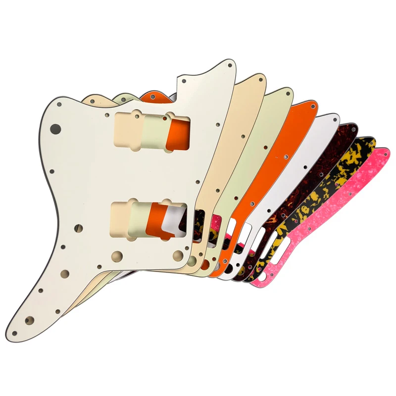 

Xinyue Great Qulitity Pickguard - For Left Hande US 13 Hole Screws Jazzmaster Guitar Pickguard No Upper Controls