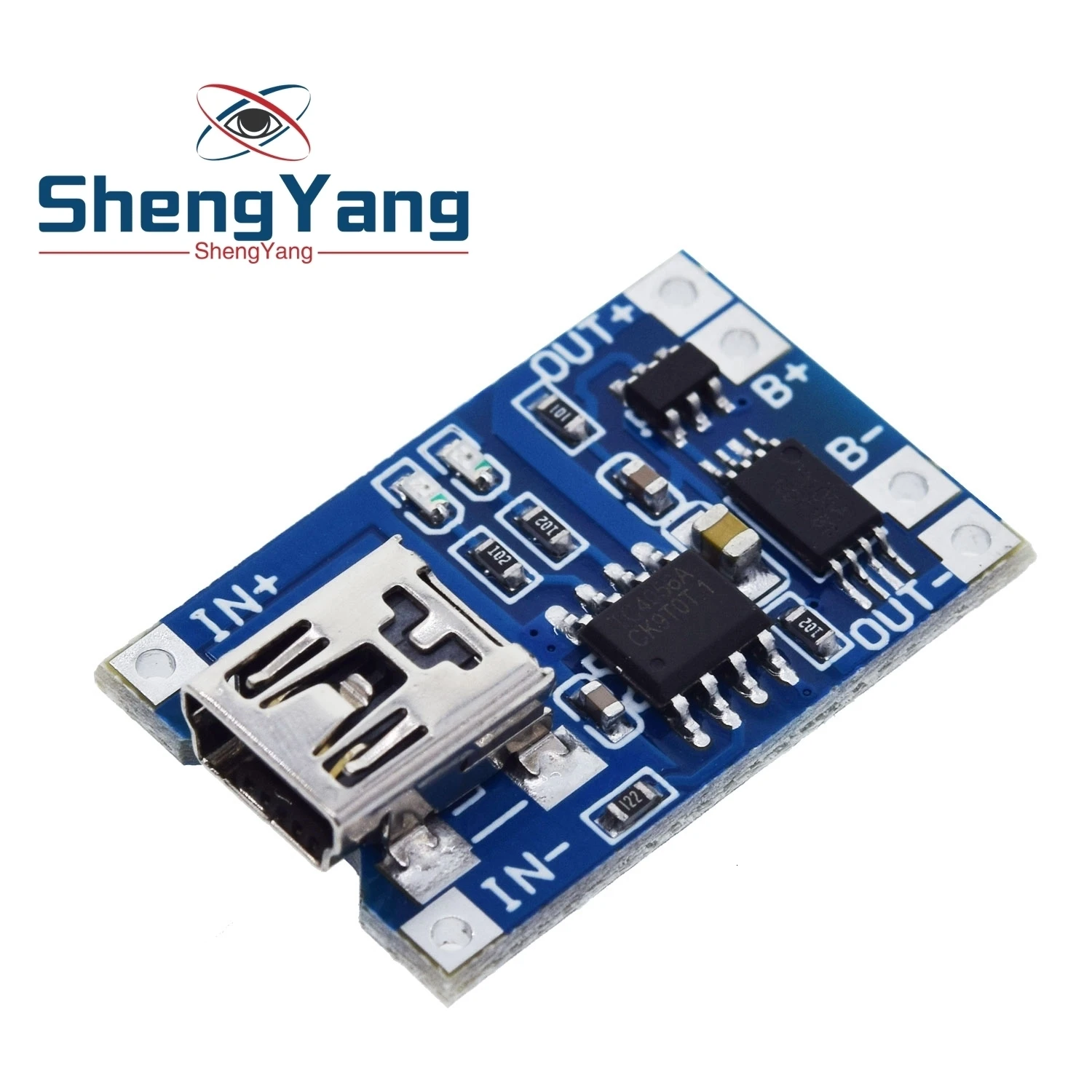 5V 1A 18650 TP4056 модуль зарядного устройства литиевой батареи DIY KIT+ 1X18650 чехол для аккумулятора+ 5V 600MA USB Мобильная плата повышения мощности - Цвет: 18650 Mini