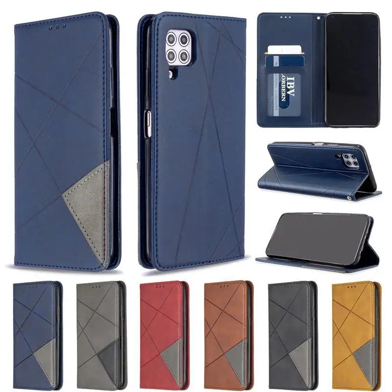 

P40 Lite Case on For Huawei P40 Lite E Case Magnetic Flip Leather Case for Funda Huawei P30 P 40 Pro Lite E P40lite Cover Coque