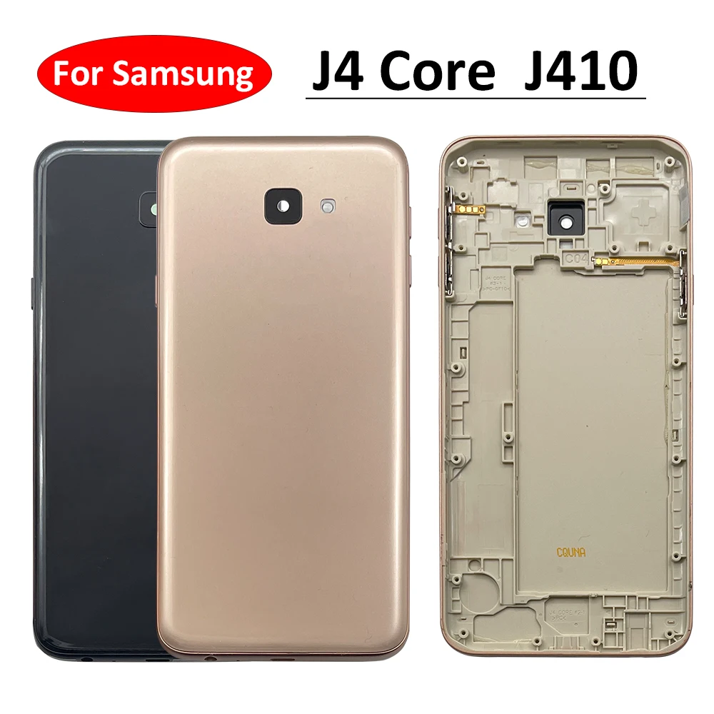 

Задняя крышка для Samsung Galaxy J4 Core SM-J410, J410F, J410, батарейный отсек, с кнопкой регулировки громкости