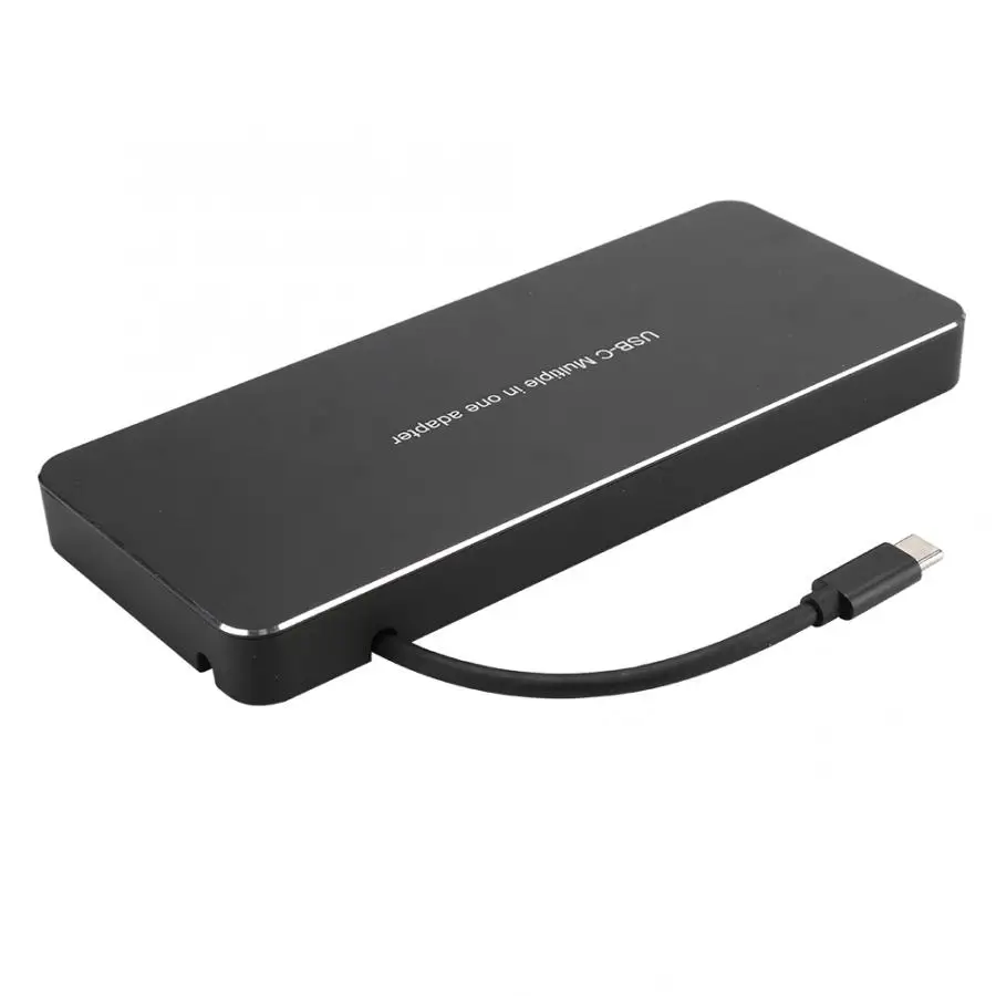 Многофункциональная док станция 9 в 1 Type C с выходом 1080p 60 Гц для лучшего отведения