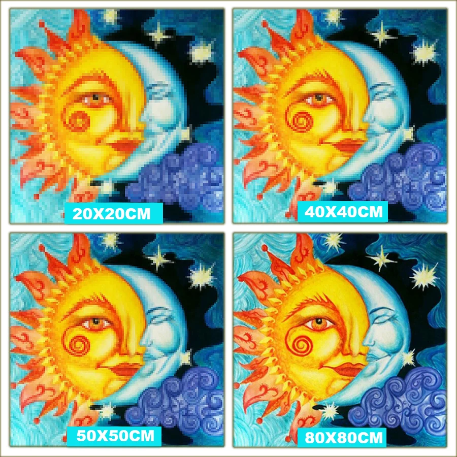 

5D Full Square Diamond Painting abstract picture of rhinestone Mosaic round Diamond Embroidery Sale Character landscape RDM2030