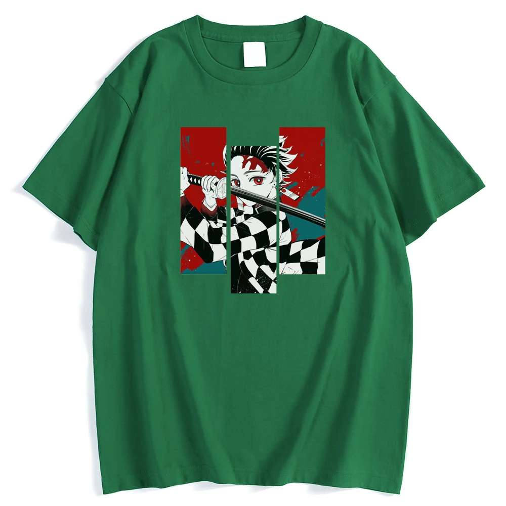 

Kimetsu no Yaiba Prints Men's T Shirts Cool Oversized T Shirt Creativity O-Neck T-Shirts Vogue Comfortable Male Short Sleeve