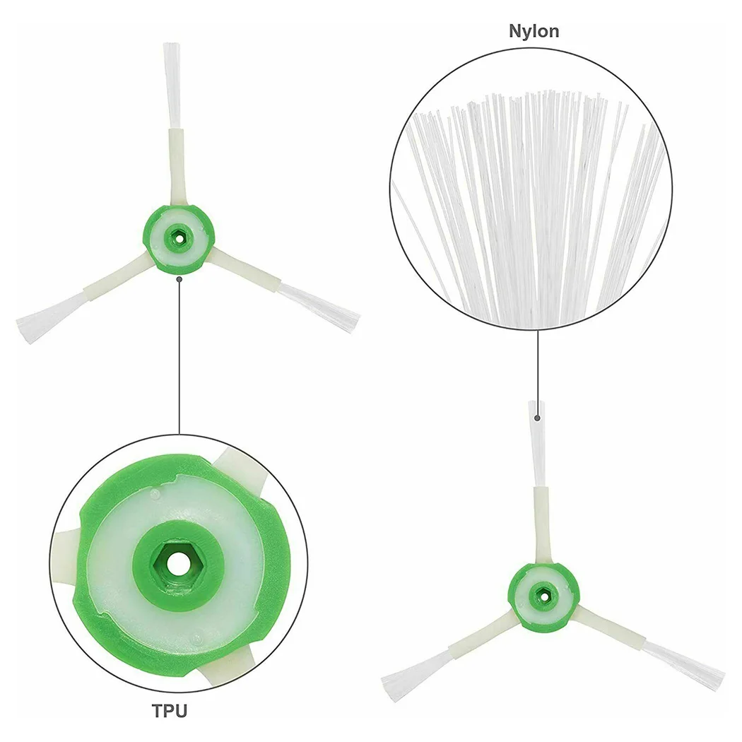 

Vacuum Cleaner Filters Side brushes For IRobot Roomba E6 E7 Cleaning Tools