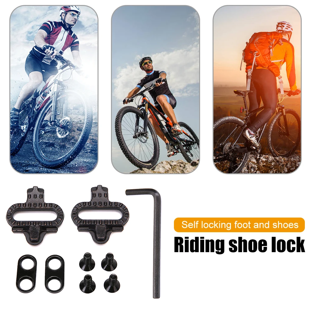 Набор велосипедных шипов для Shimano SH51 SPD комплект туфель с клипсой и педалью обувь