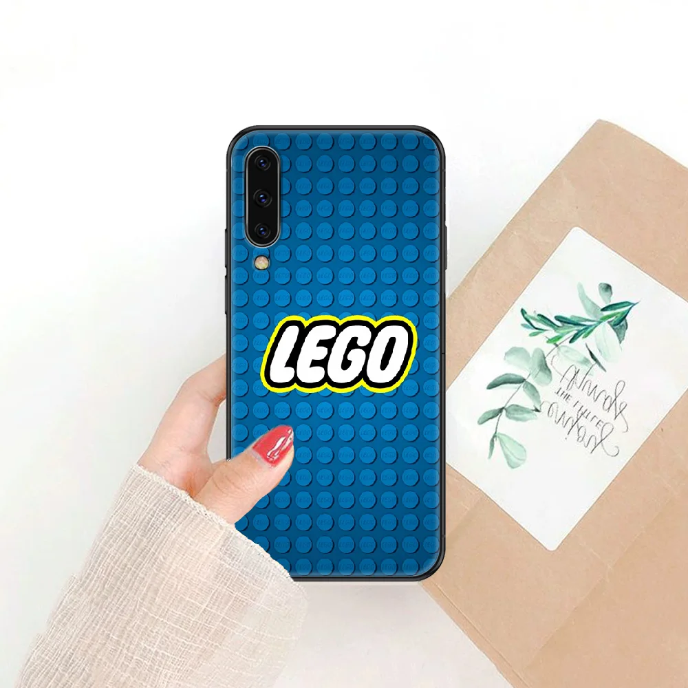 

Brand LEGOS Phone case For Samsung Galaxy A 3 5 7 8 10 20 21 30 40 50 51 70 71 E S 2016 2018 4G black silicone bumper 3D coque