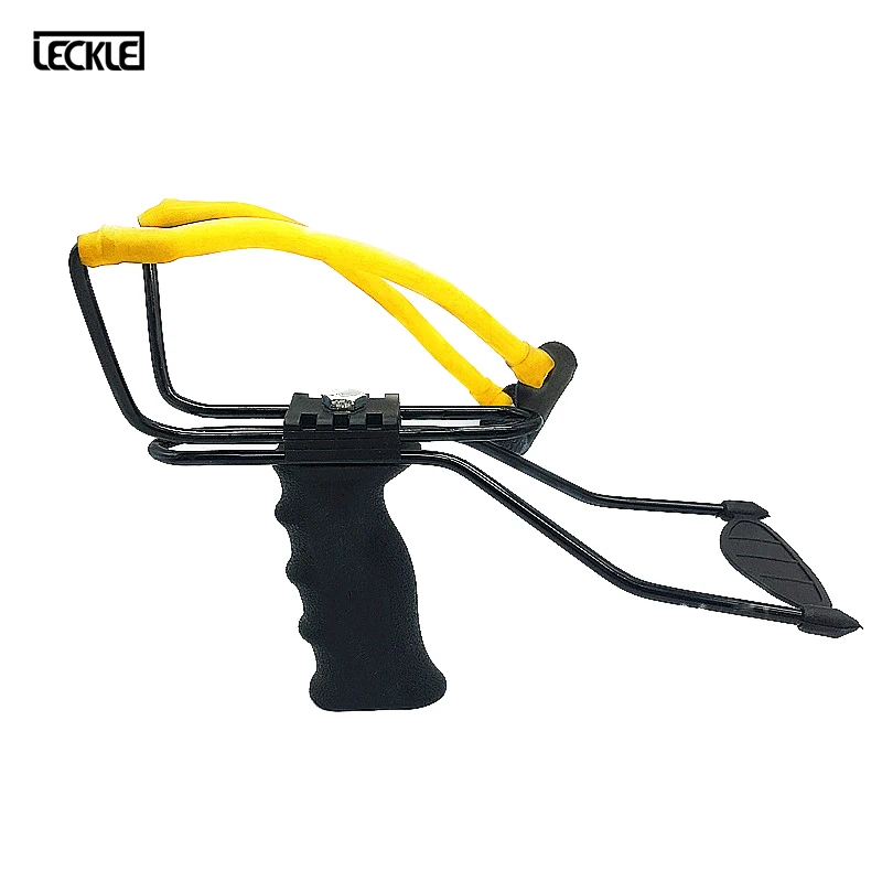 

Professional Slingshot Hunting Powerful Catapult Stainless Steel Hunter Aluminium Alloy Sling Shot Caza with Stretching Wrist