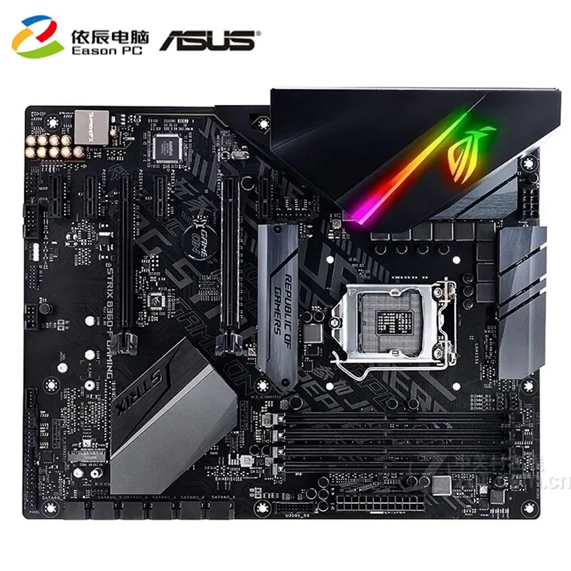 Материнская плата ASUS ROG STRIX B360-F для настольных ПК LGA1151 I3/I5/I7 DDR4 64G M.2 ATX | Компьютеры и