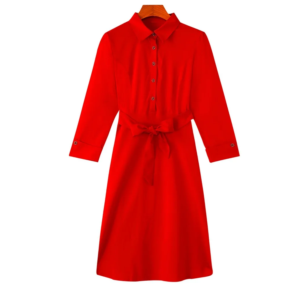 

Summer short sleeved lady dress new slimming student dress PLA293-PLA290