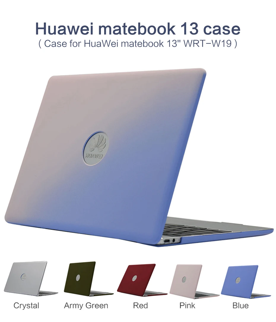 Мраморный пластиковый чехол для fundas huawei Matebook 13 дюймов Супер легкий пластиковый защитный чехол для huawei Matebook 13 WRT-W19 чехол