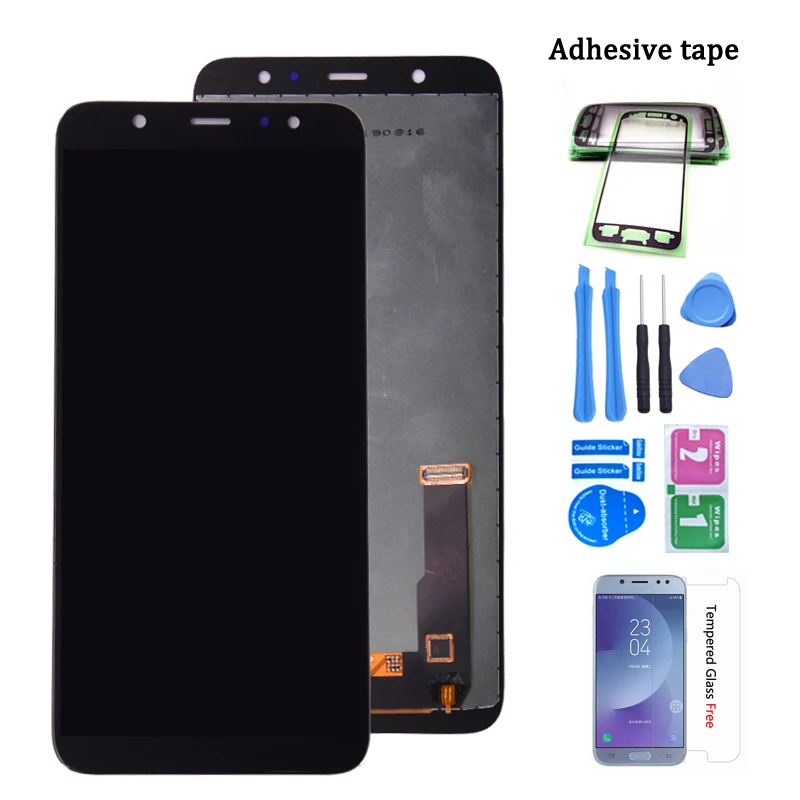 ЖК дисплей для Samsung Galaxy A6 Plus 2018 A605 дигитайзер сенсорного экрана в сборе + A605fd
