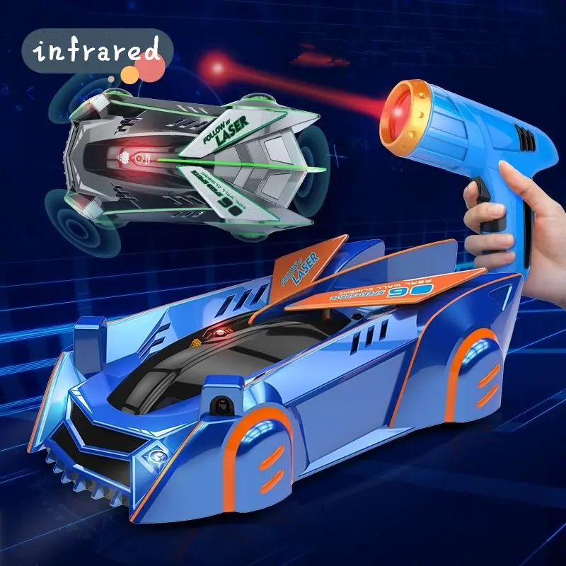 RC скалолазающий автомобиль инфракрасная стена индукционный трюк следящий