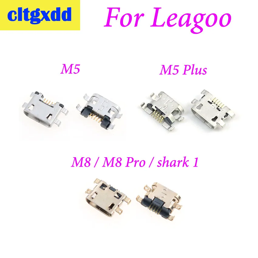 Cltgxdd 2 шт. для Leagoo M5 Plus M8 Pro Shark 1 сменный порт зарядки разъем Micro USB|Шлейфы мобильных