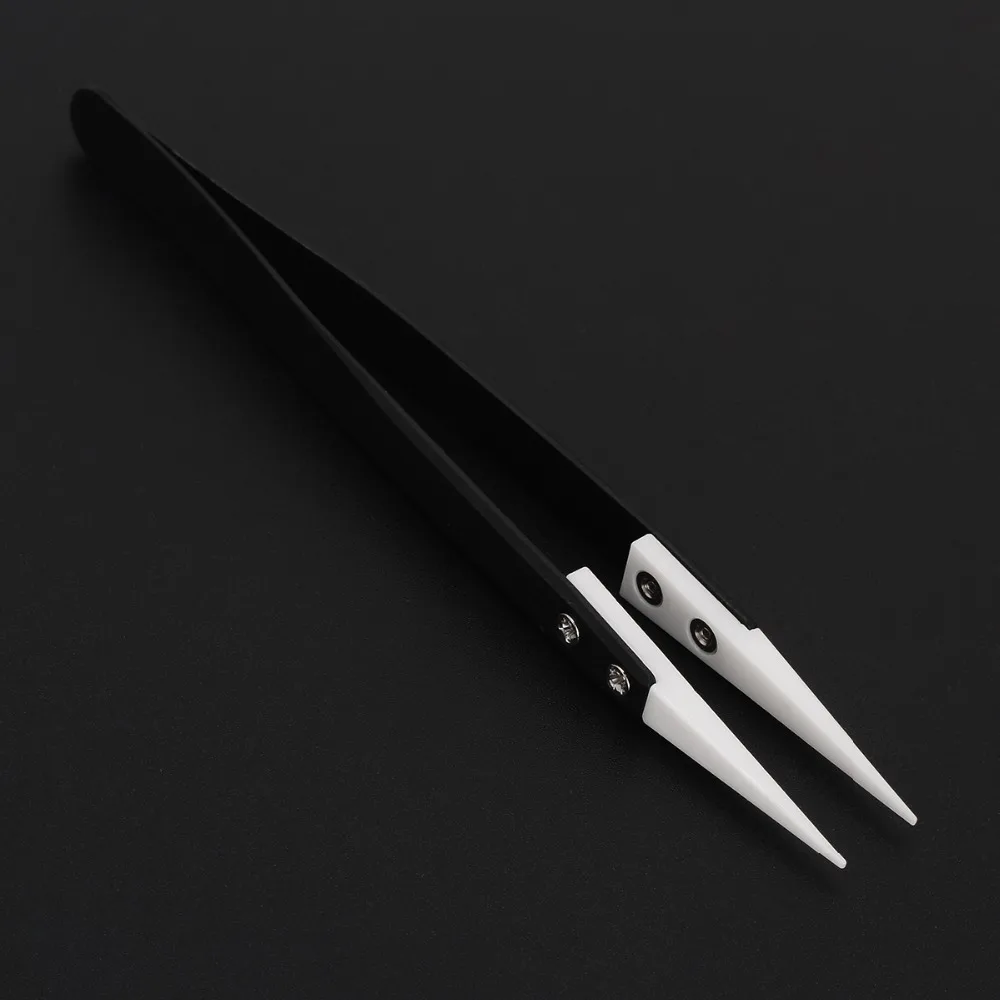 Антикислотный керамический Пинцет из нержавеющей стали тонкие острые