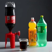 cola inverted drinking machine home portable drinking machine creative inverted drink tool bubble bag water bottle pump