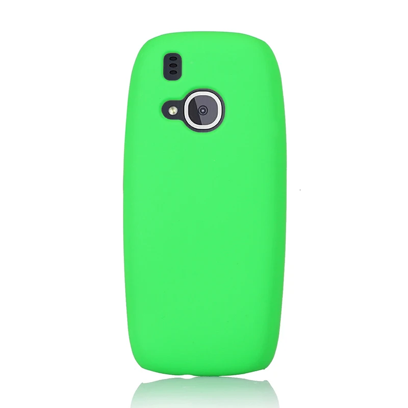 Резиновая Матовая Пластиковая Задняя крышка для телефона Nokia 3310 N3310 TA-1036 TA-1030