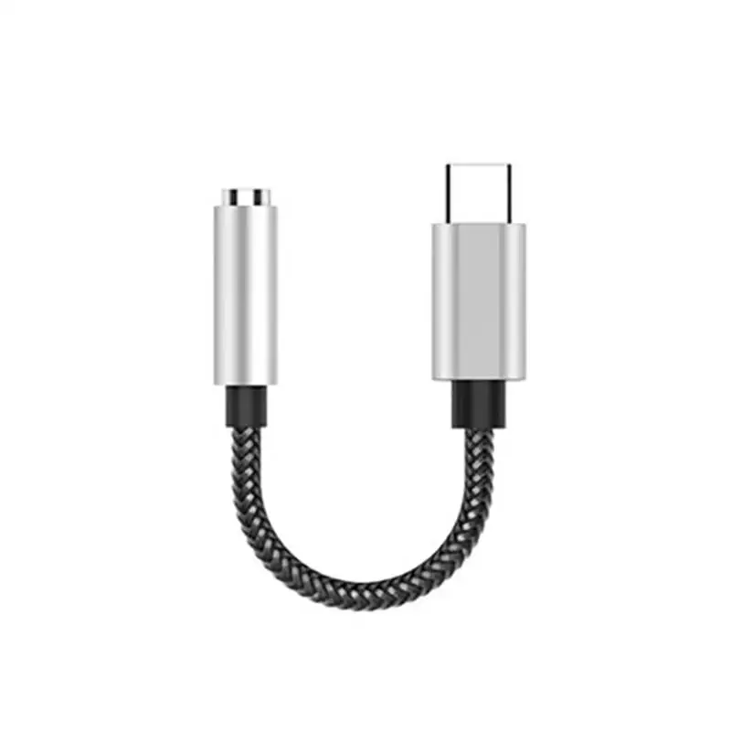 HIFI DAC усилитель для наушников USB Type C до 3 5 мм аудиоадаптер 32 бит 384 кгц цифровой