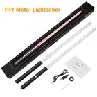 Звездные войны светильник saber Smooth Swing Косплей смена 7 цветов металлический меч ручка съемные мечи Детский Электрический Rgb светильник Saberd Toy