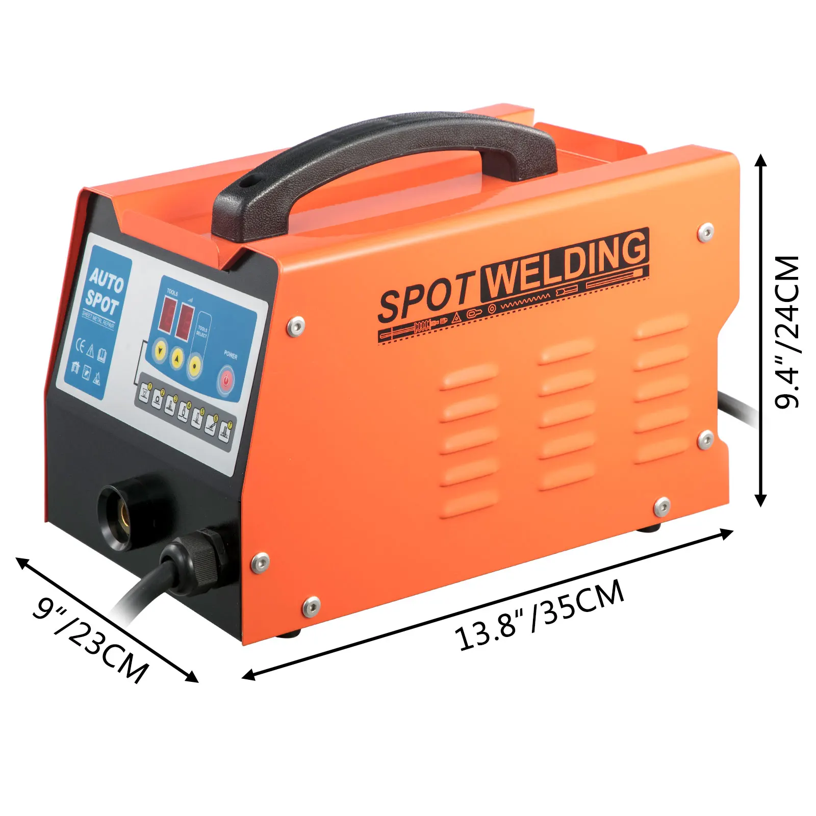 

VEVOR 3800A Dent Puller Spot Welder Machine Car Body Spotter Welding Repairing Tool for Sheet Metal