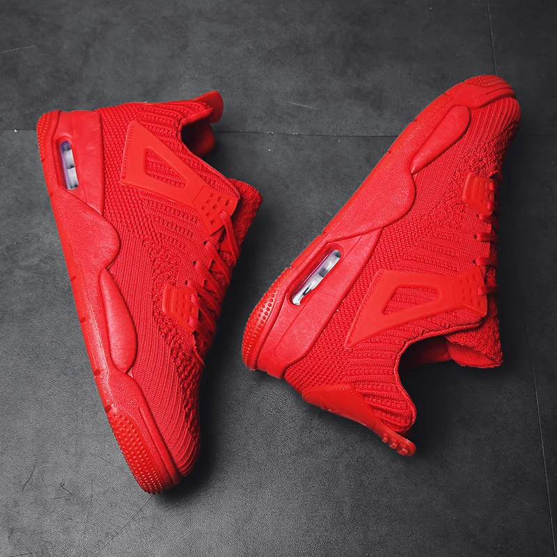 RUIFF мужские баскетбольные кроссовки однотонная Баскетбольная обувь