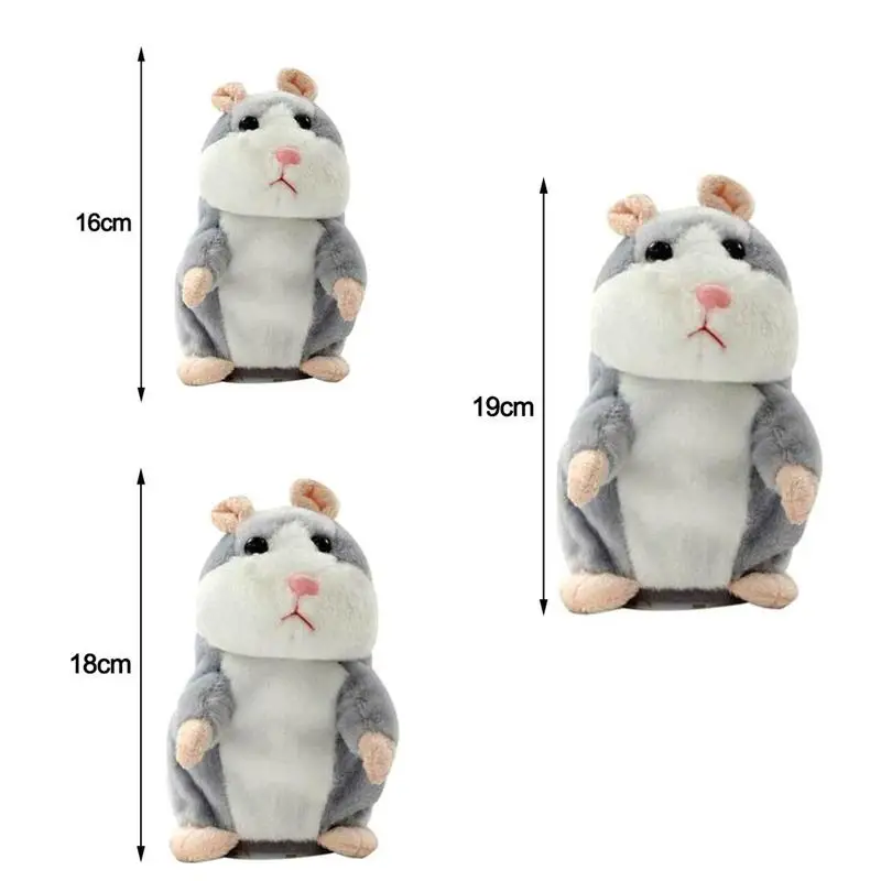 16 см Genius Электронные Домашние животные плюшевая игрушка повторить то что вы
