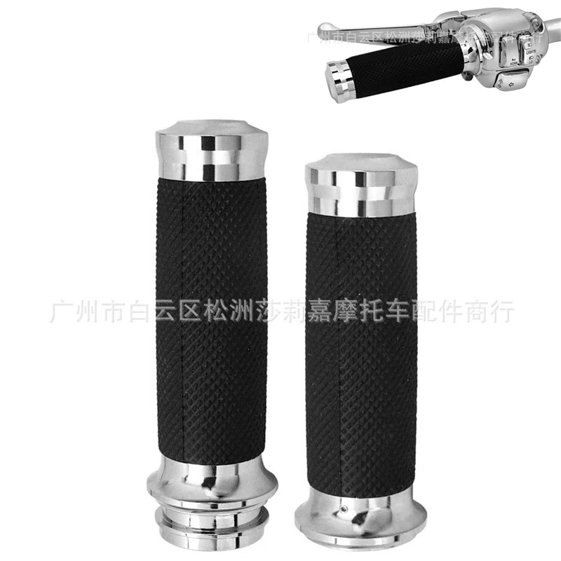 

1"25mm Universal Chrome Motorcycle Handlebar For Harley Touring Street Glide Sportster XL Dyna VRSC Softail Moto Grips Hand Bar