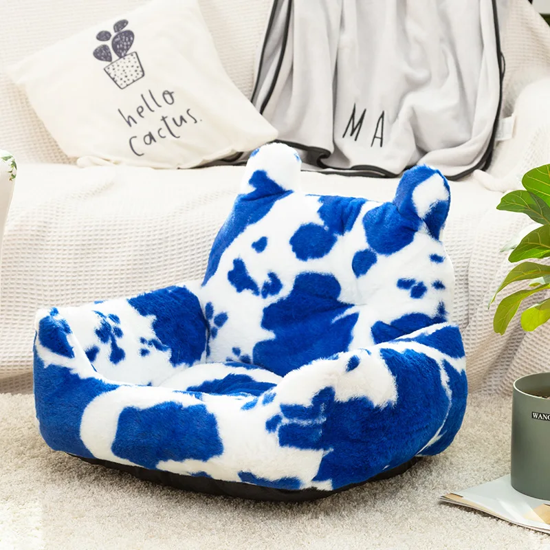 

Dog Bed Warm In Winter Cute Cartoon Dog Kennel Sofa Four Seasons Available Plush Cat Mat Cat Litter Dog Mat Cat Pet Supplies