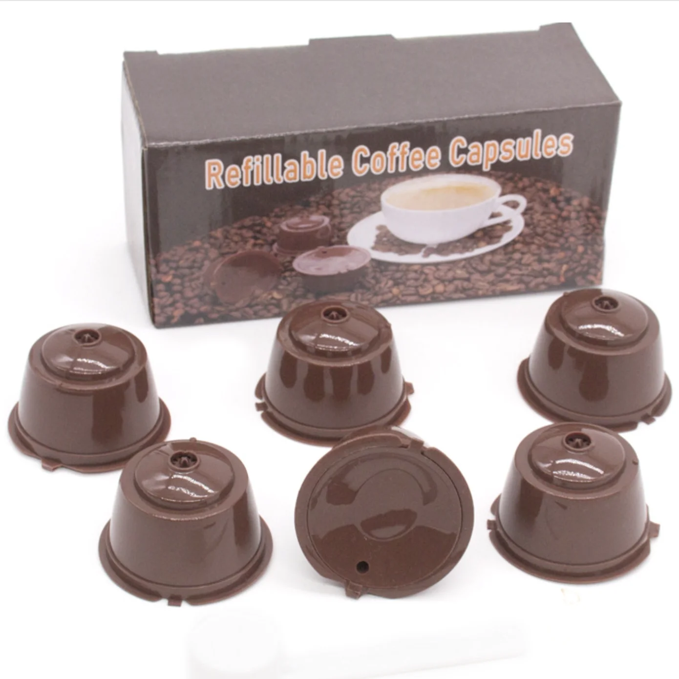 

Многоразовая кофейная капсула, фильтр, чашка для Nescafe Dolce Gusto, многоразовые колпачки, фотофильтры, корзины, мягкий вкус, сладкий