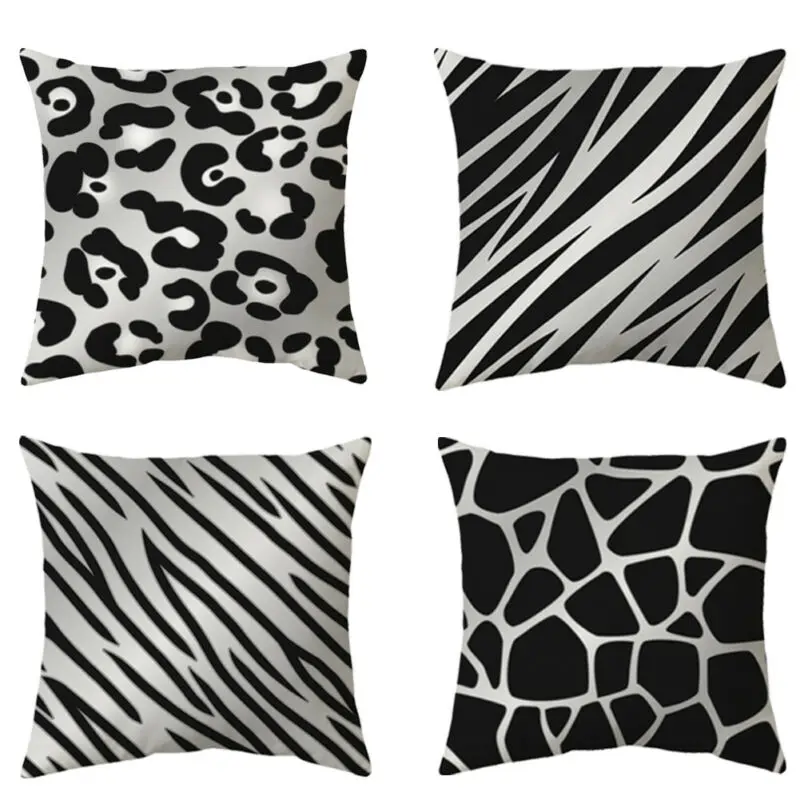 Леопардовый чехол для подушки с принтом талии Подушка Чехол дома диван на