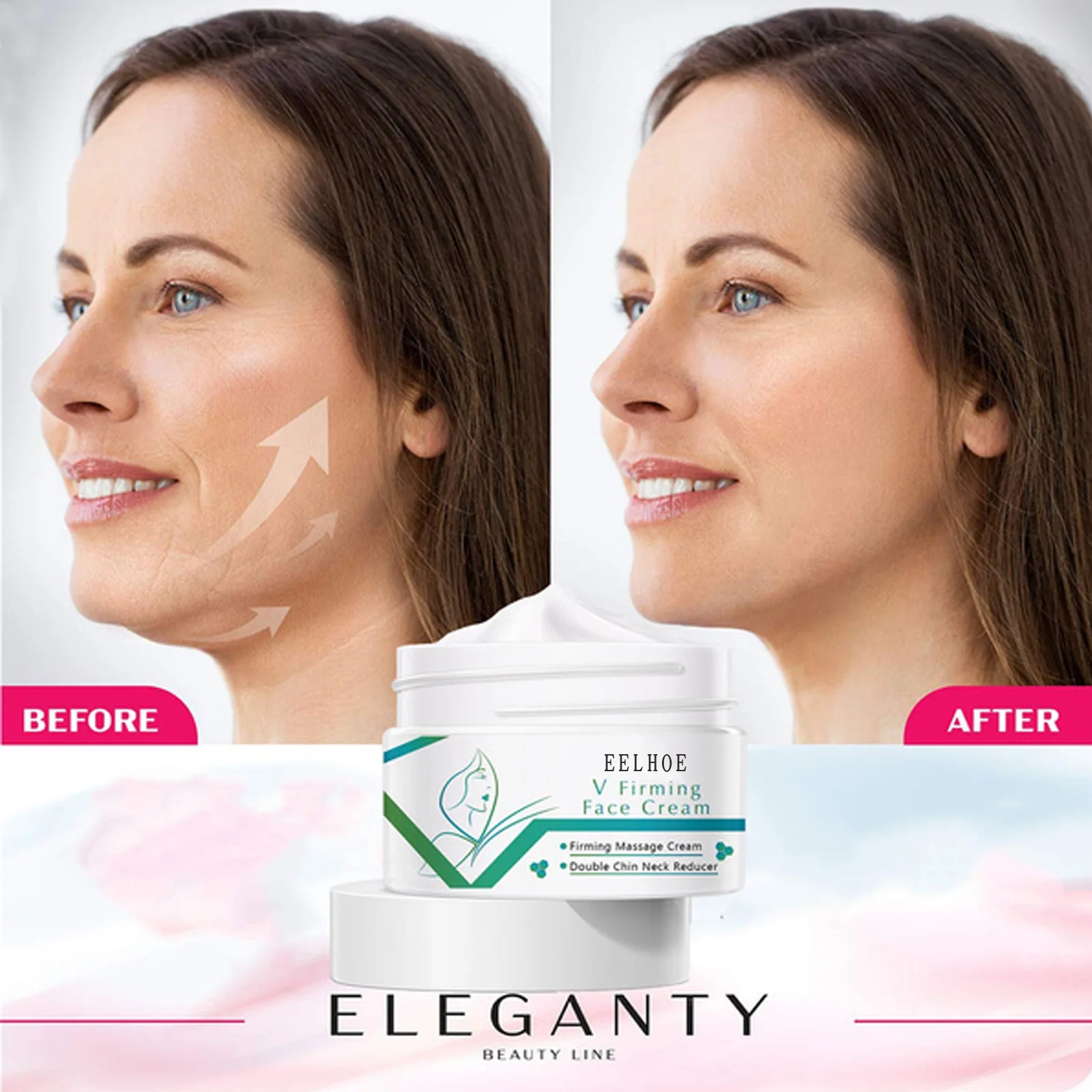 

Укрепляющий крем для лица, 50 г, увлажняет, осветляет и увлажняет кожу, крем для лица, продукты для ухода за кожей