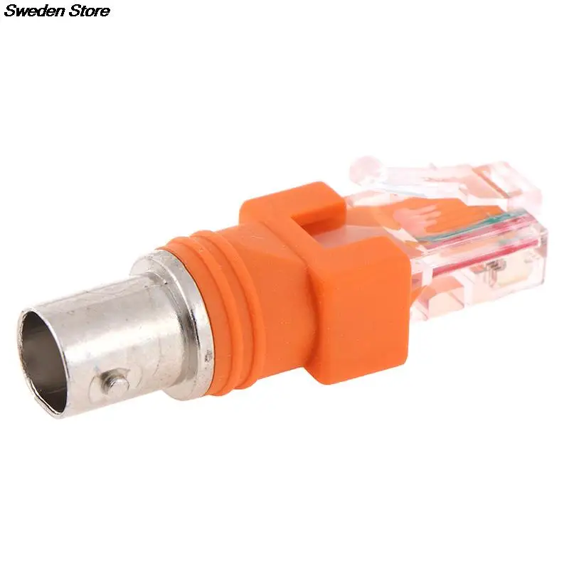 1pc BNC Female To RJ45 Male Coaxial Coax Barrel Coupler Adapter RF Connector | Обустройство дома