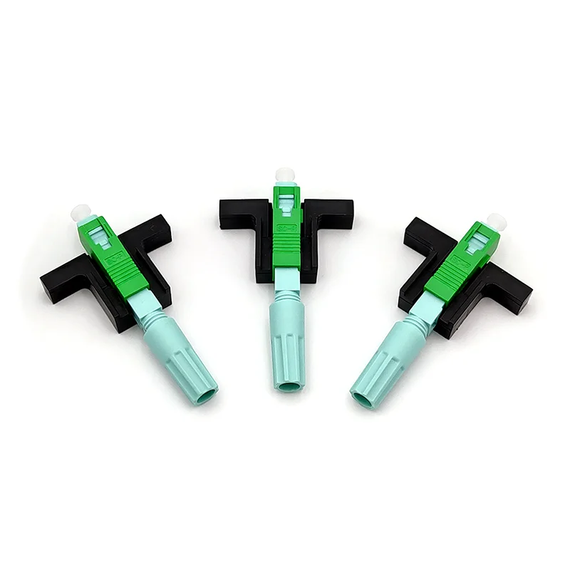 SC APC Быстрый коннектор одномодовый FTTH инструмент холодный волоконно оптический