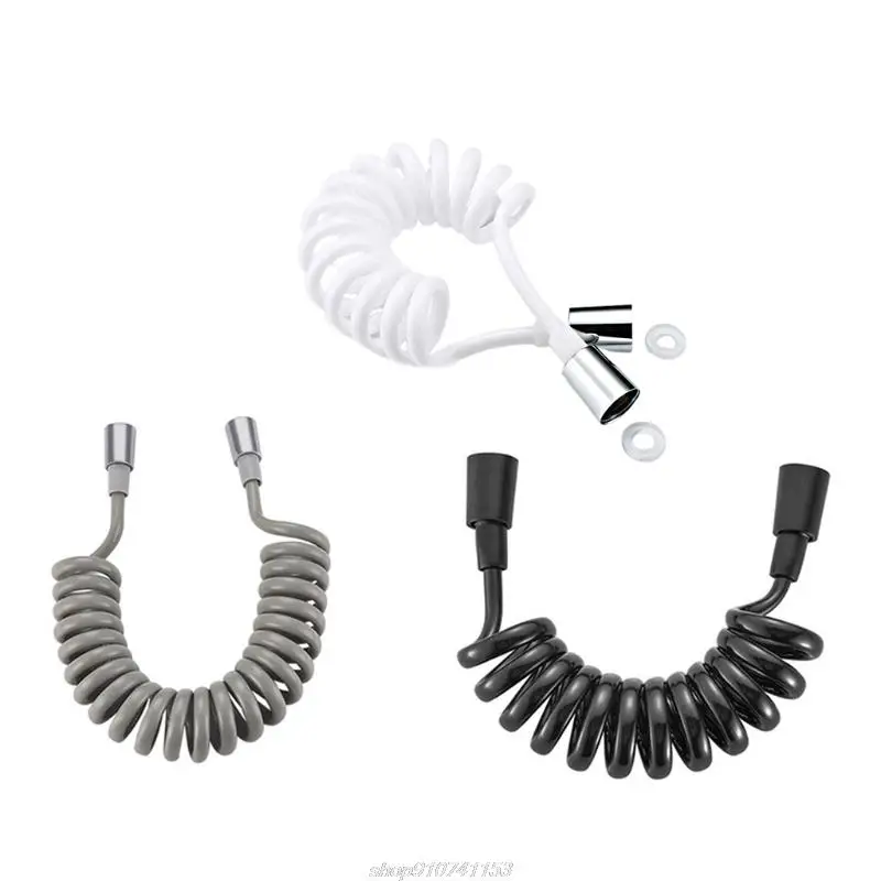 Выдвижной пружинный шланг гибкий Телескопический душевой для ручной лейки