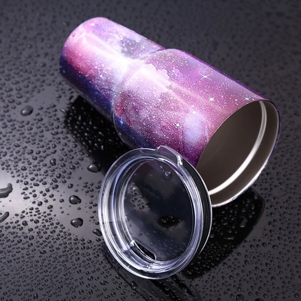 30 унций звездное небо из нержавеющей стали Вакуумная теплоизолированная колба Спортивная Вода Кофе Чай Кружка термосы бутылки подарки домашняя офисная кружка