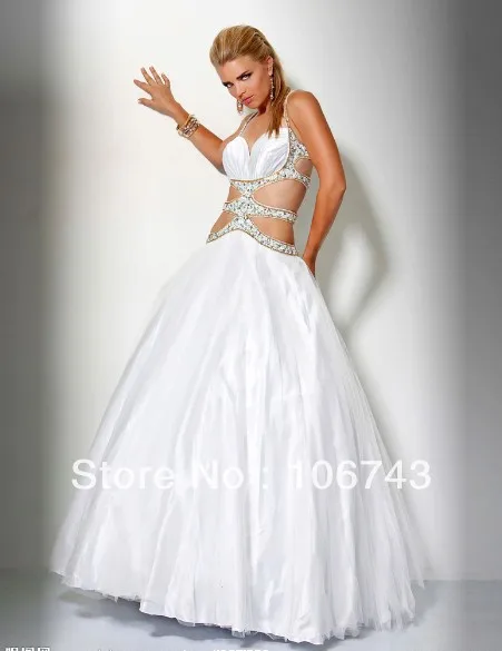 Женское вечернее платье бальное с кристаллами и бисером для торжественных