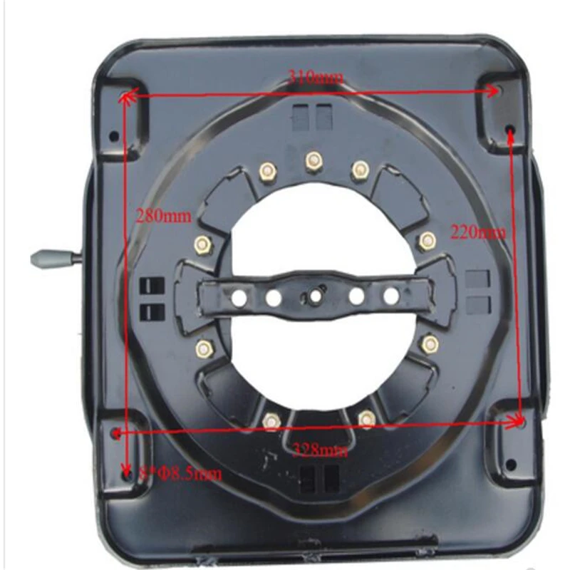 

RV Refitting the rotating chassis of RV seat to Iveco Quanshun Datong seat base accessories