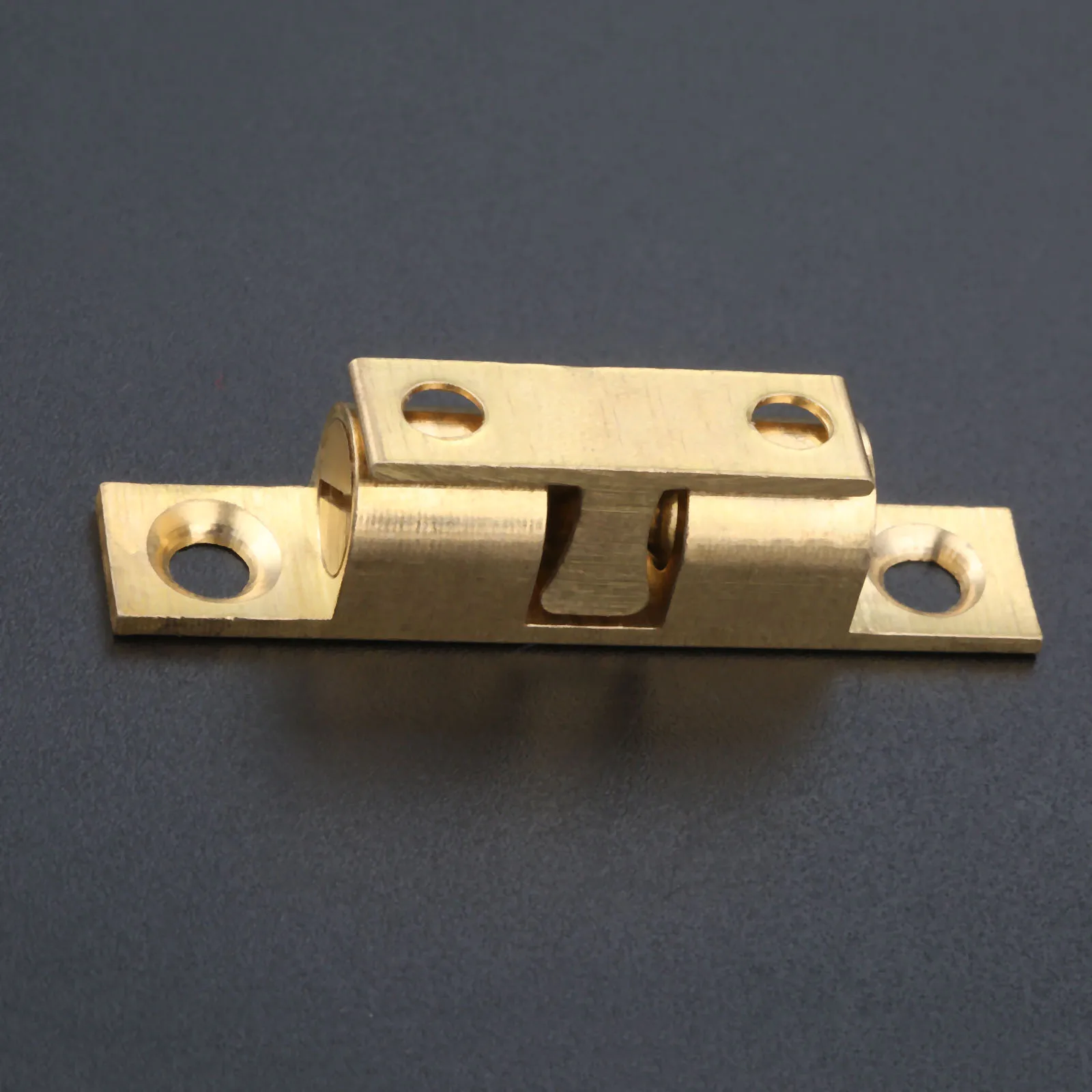 DRELD 1Pc 60mm Brass Double Ball Catch Cabinet Door Latch All Copper Touch Beads Lock Spring Clip Catches | Обустройство дома