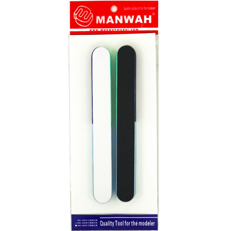 

2pcs MANWAH MW-2009C HOBBY Model Tools Polishing Hexagonal Bar /Polisher /Polish Kit/Abrasive Block