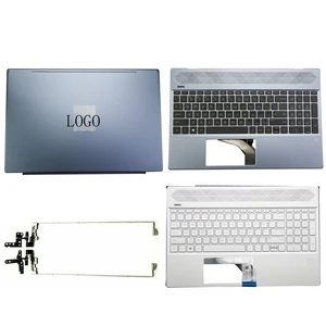 new lcd back cover palmrest case keyboard backlit blue for hp pavilion 15 cs 15cs 15 cs0064st 15 cw 15 cw1095nr l24752 001 free global shipping