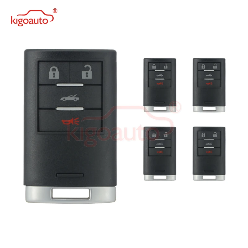 Kigoauto 5 шт. 25926479 смарт ключ чехол 4 кнопки для Chevrolet Corvette 2008 2009 2010 2011 2012 M3N5WY7777A|Ключ от
